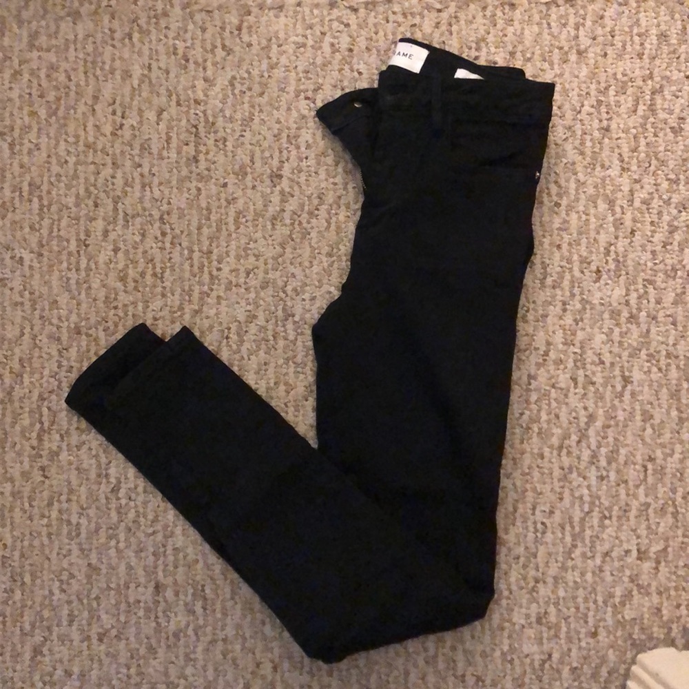 FRAME NWOT Le One Skinny in Larsen wash size 1 (23-28)